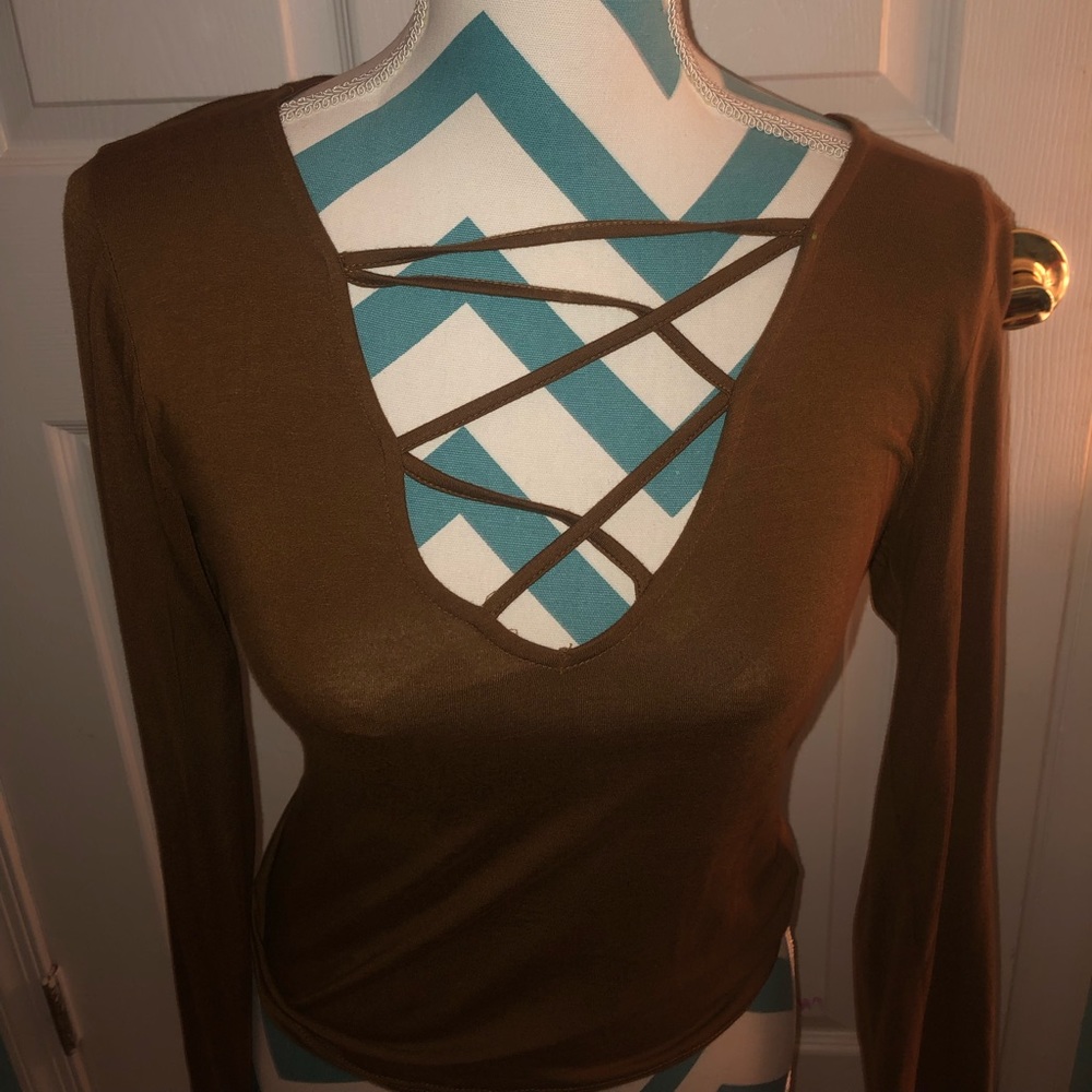 Laced Up Crop Top